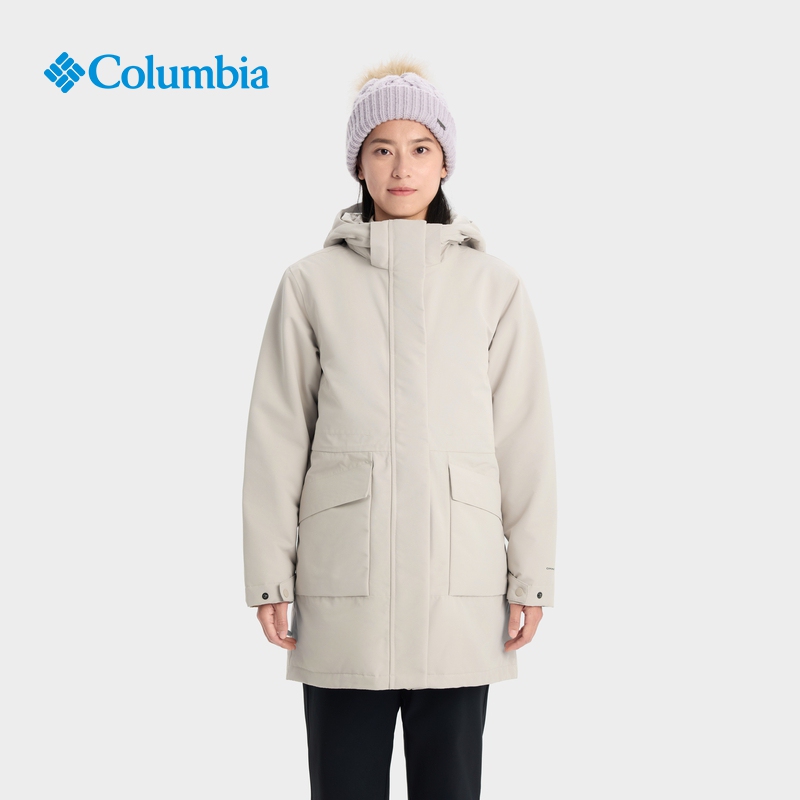 Columbia Women's Outdoor Plasky Parka Windproof Warm Coat Wr2557