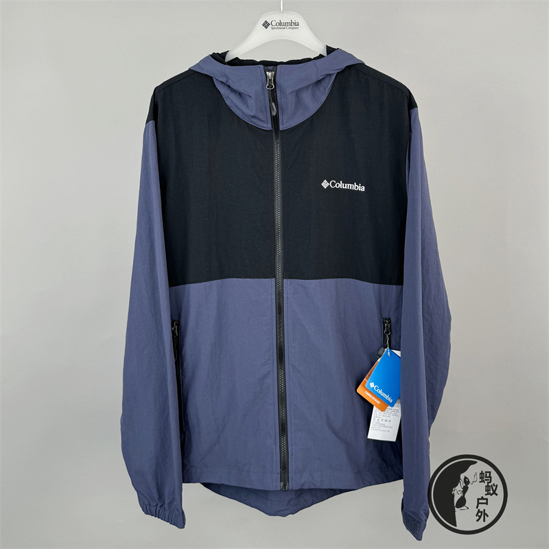 Spring and Summer Columbia Men's Outdoor Sports and Leisure Cardigan Hooded Jacket Xe3394