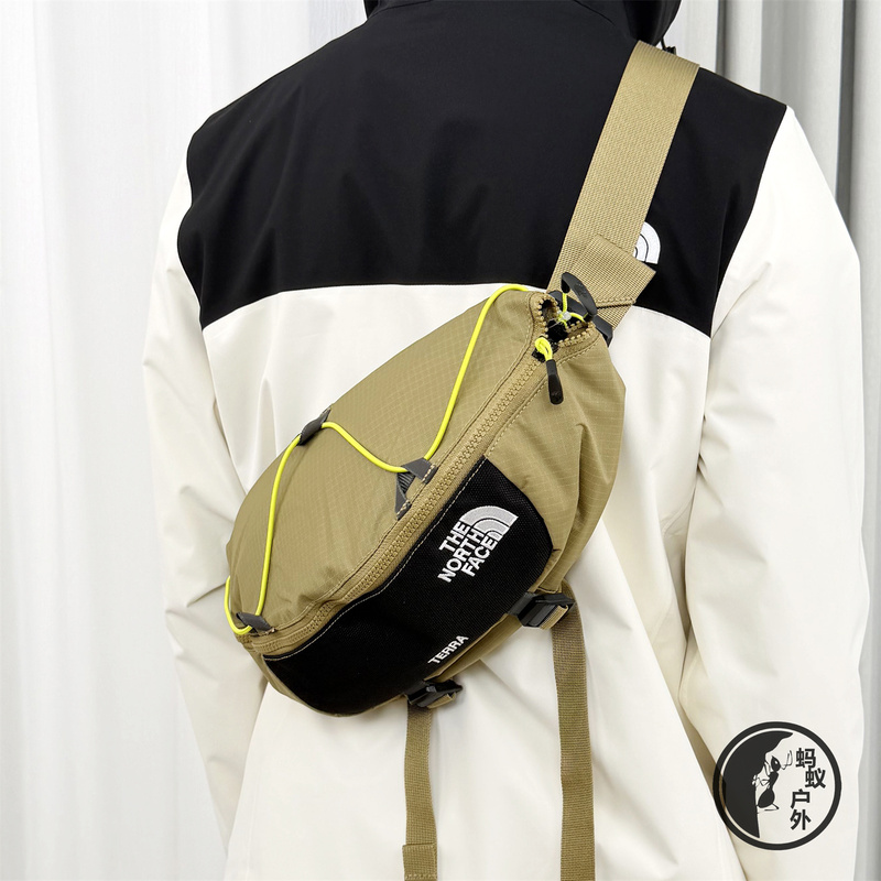 26 Spring/Summer New the North Face Waist Bag Unisex Outdoor Sports Crossbody Bag Lightweight Chest Bag 81En