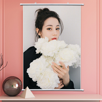 Dili Reba poster hanging painting star surrounding high-definition photo decorative painting Bedroom bedroom wall custom mural scroll