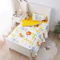 Enfants en coton pur bout simple bout de quilt 120 x 150cm Toutes les maternelles de jardin denfants avec capuche appariée avec le bébé 1 2 m à utiliser par le noyau