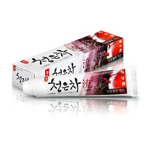 韩国进口爱敬2080青龈茶-流牙膏125g防止牙龈出血保护牙龈