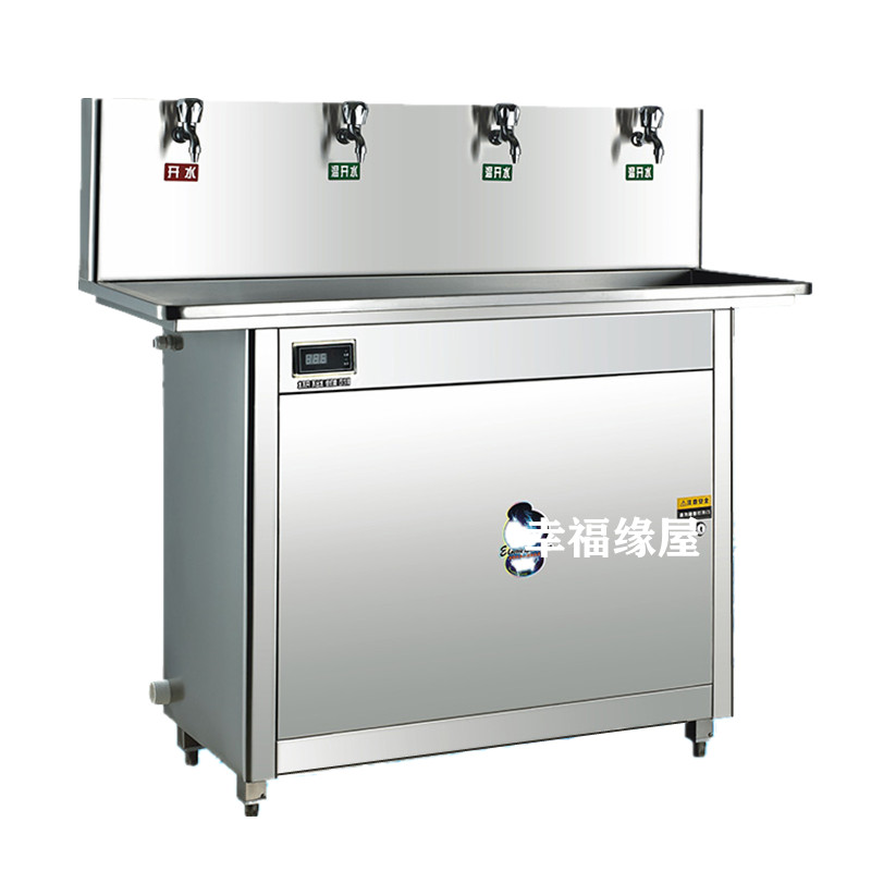 Water Dispenser Open Triple Temperate Filter School Factory Company Hospital Commercial Warm Type Stainless Steel Drinking Water Dispenser