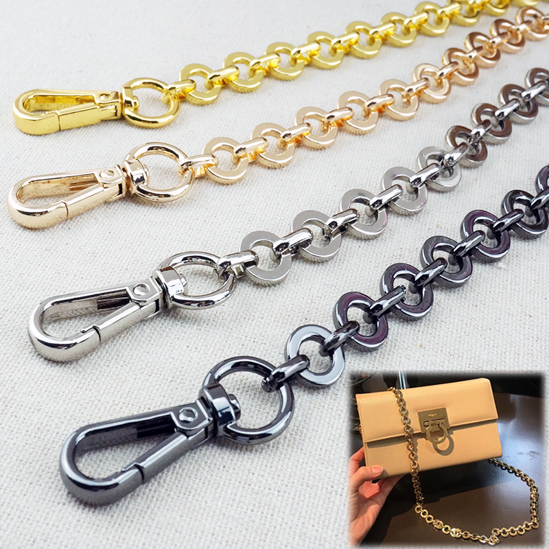 12mm Classy Bag Chain/Figgamo Bag Chain Diagonal Bag Strap Metal Chain DIY Hardware Accessories Gold