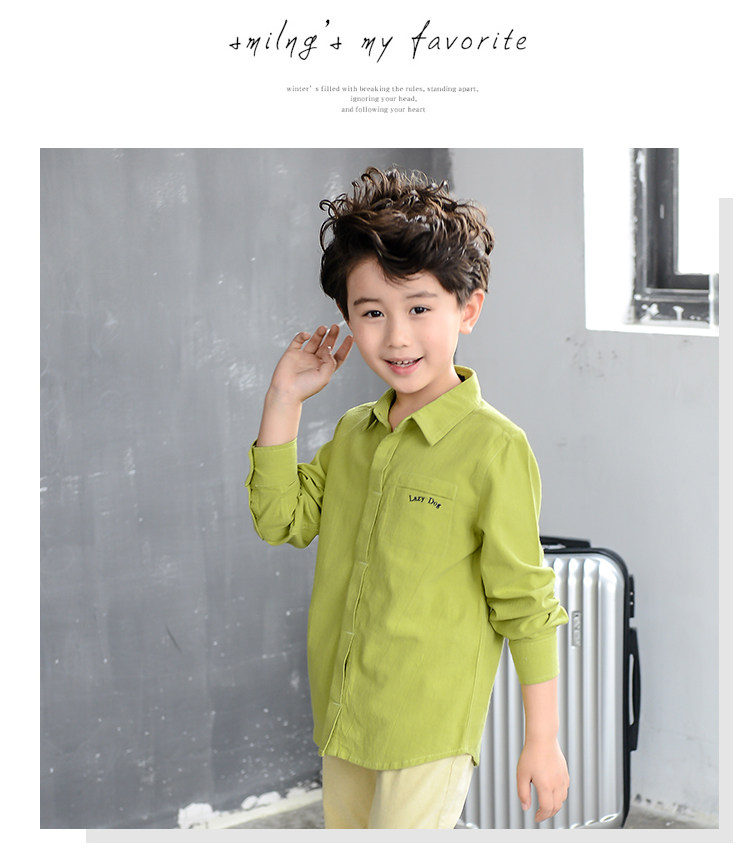 Chemise garcon à manche longue - Ref 2074512 Image 18