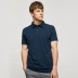 Kuegou Áo ngắn tay nam Polo Áo sơ mi nam mùa hè Ve áo ngắn tay áo thun nam Paul Paul Tide 901 - Polo áo phông có cổ Polo