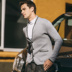 Áo len nam mùa thu mới của Kuegou áo cardigan nam Cardigan