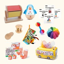 Jouets éducatifs Montessori pour nouveau-né coffret déducation préscolaire Lovevery de 0 à 6 mois pour bébé Montessori