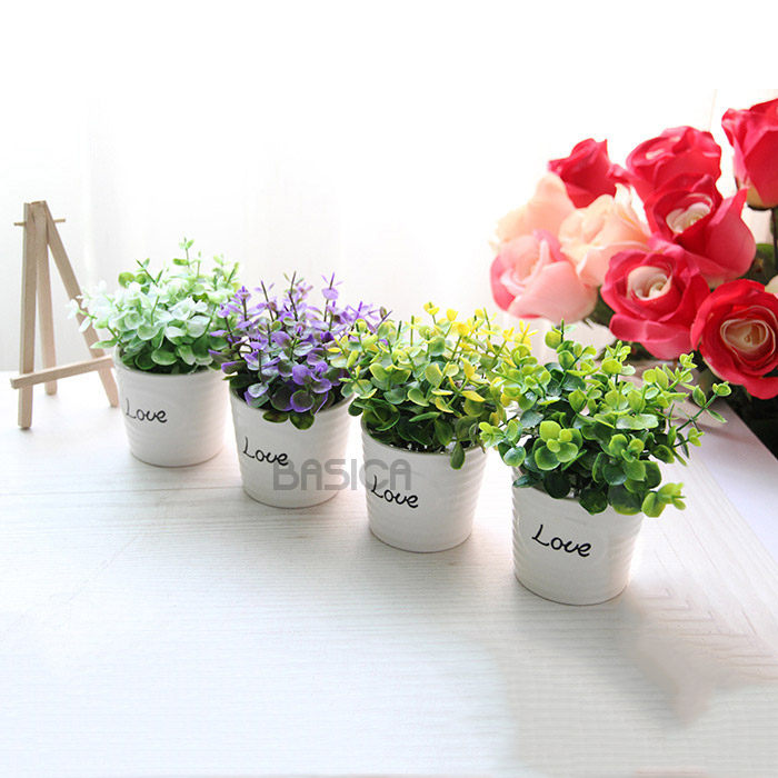 American Countryside Field Garden Fresh Simulation Plant Flower Pot planted home Ornamental Tabletop Green Planting Bonsai Decoration Small Pendulum