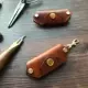 Retro tối giản handmade da lộn túi chìa khóa nhà nhà dung lượng lớn ví móc khóa giá rẻ