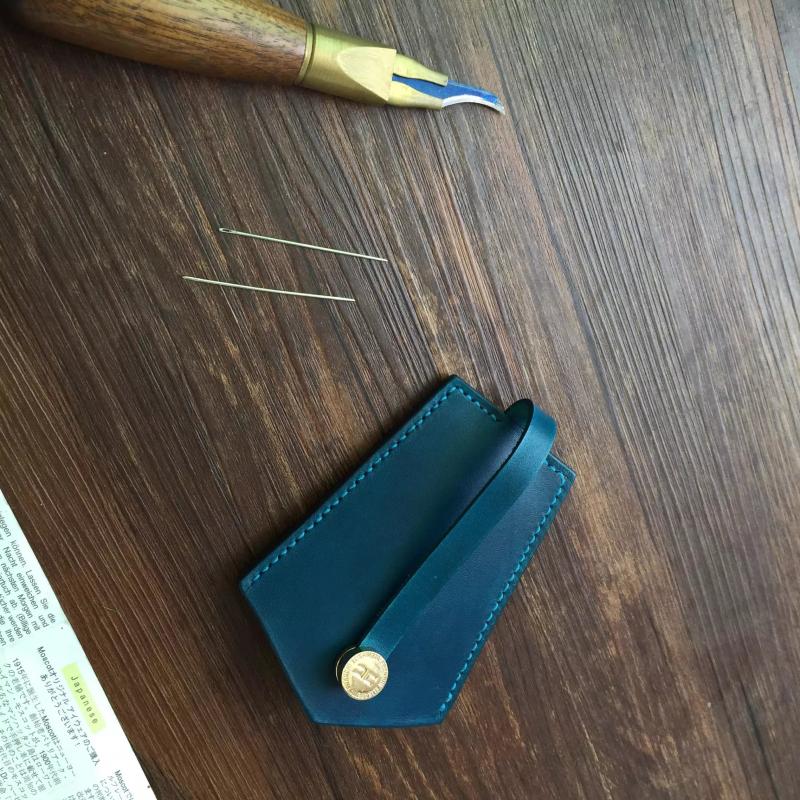 Vintage handmade lớp da khóa đầu tiên túi khóa kéo cho nam và nữ dung lượng lớn hộ gia đình túi chìa khóa túi - Trường hợp chính hộp đựng chìa khóa