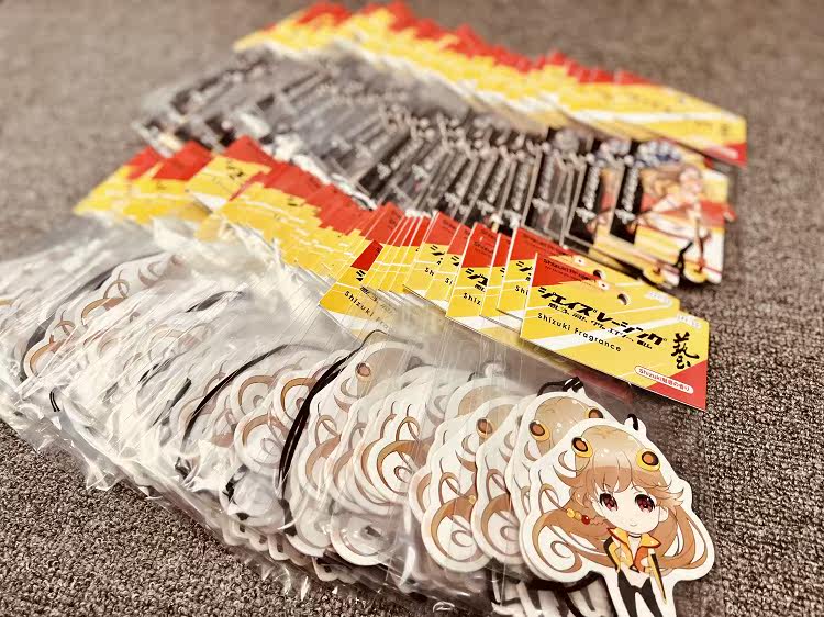 Shanghai Dry change Japan JS RACING fragrant sheet Sakupper Frost Moon Perimeter Car Interior Aroma and Multi-Buy Send Bags