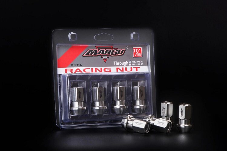 Shanghai dry change MANGU Mangu SUS316 stainless steel forged steel nut retrofit wheel shell rim screw