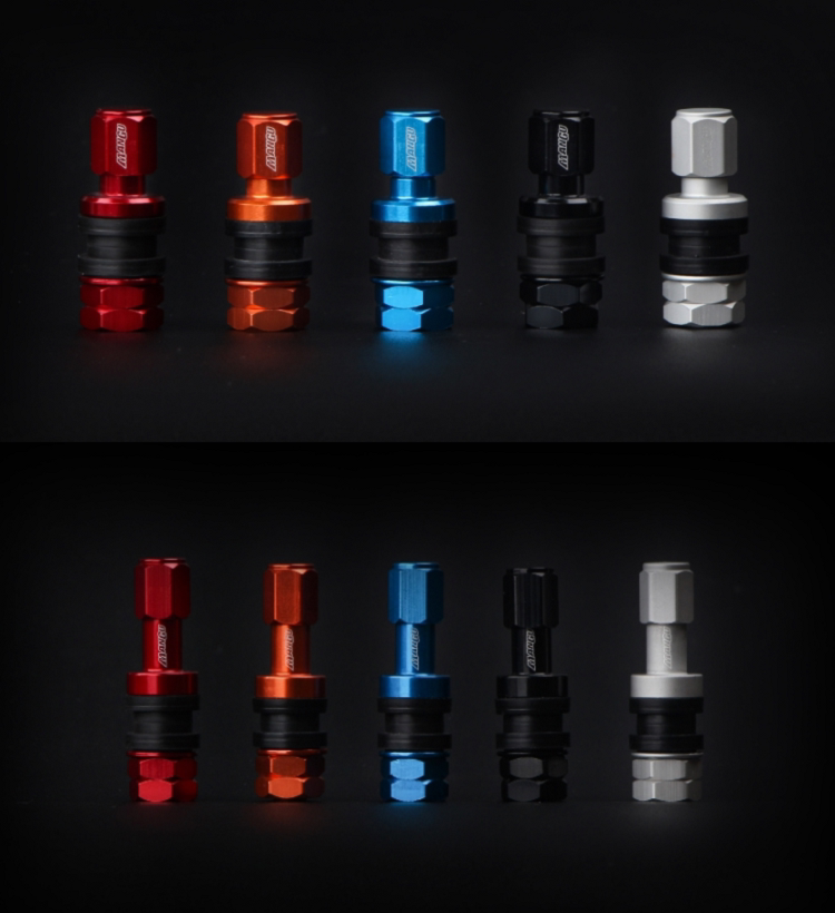 Shanghai dry change MANGU Man-fixing aluminum alloy high-end valve core gas nozzle retrofit wheel shell valve nozzle general purpose