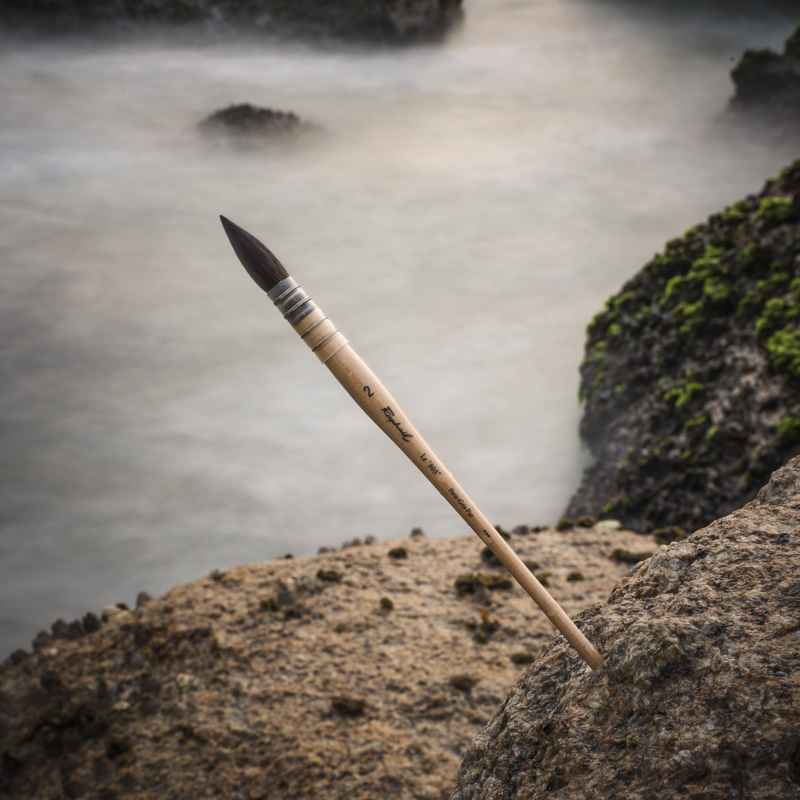 French Raphael Raphael Raffaele with Philosophy Kolinsky Red Mink Fur 803 Watercolor Painted Watercolor Pen