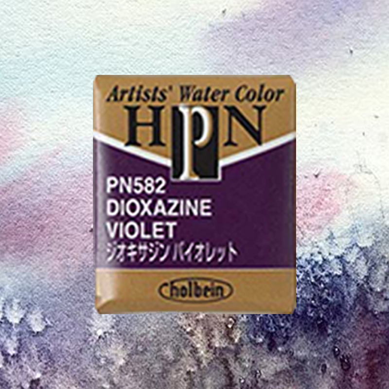 Holbein transparent watercolor hb solid monolithic optional color watercolor a grade B Grade C grade D grade D Panchromatic