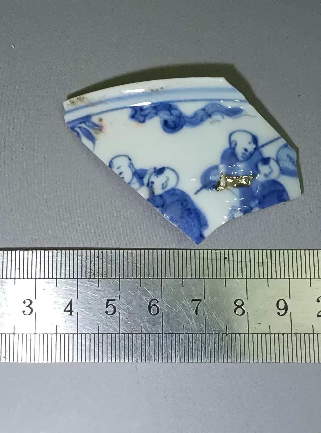 428 Porcelain Specimen of Jiajing Baby Playing Picture in Ming Dynasty