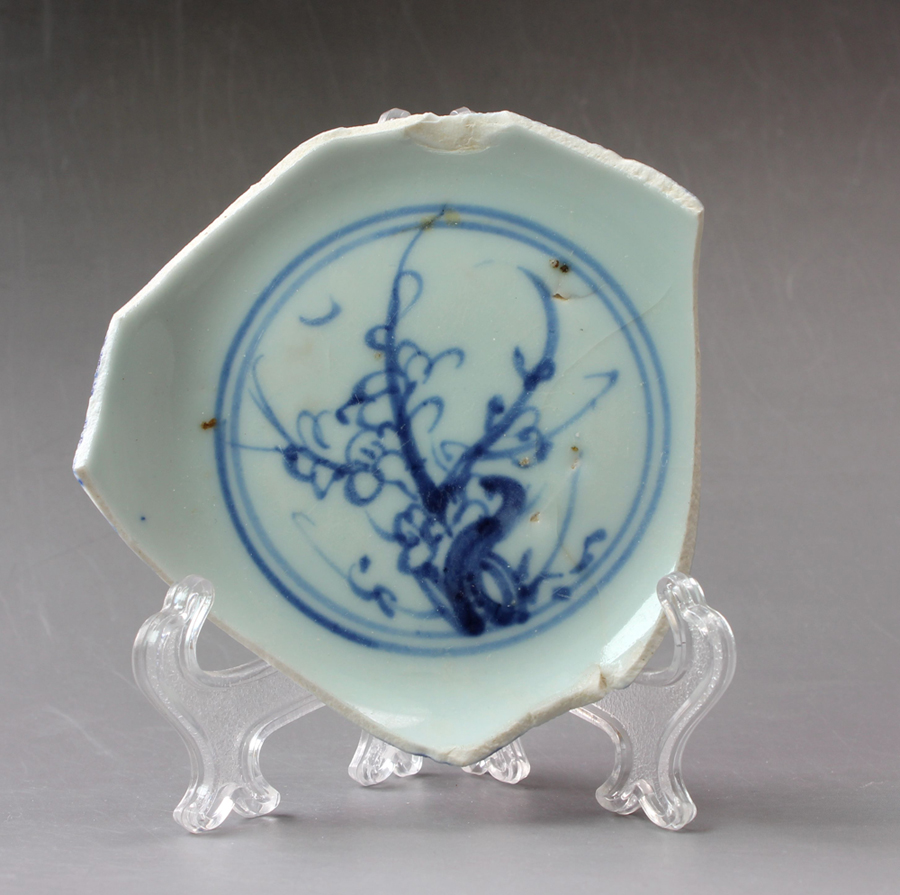 2687 Shengde Moon Picture Piece of Ancient Porcelain Sheet