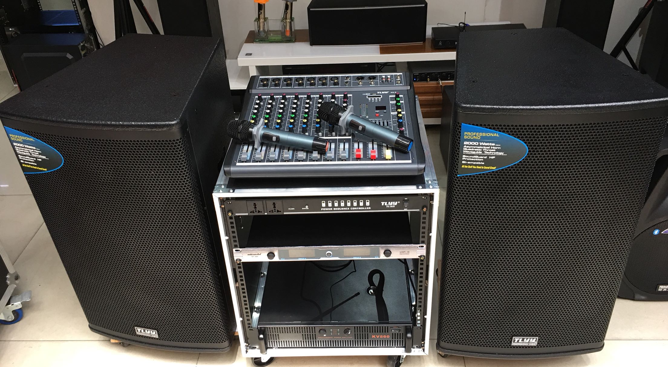 Stage audio set wedding opening celebration conference karaoke speech promotion outdoor performance equipment promotion