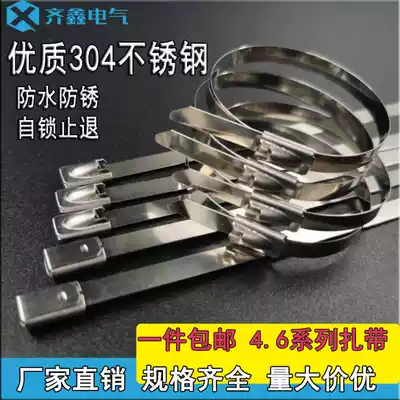 Stainless steel cable tie holder 304 material 4 6*200 metal cable tie