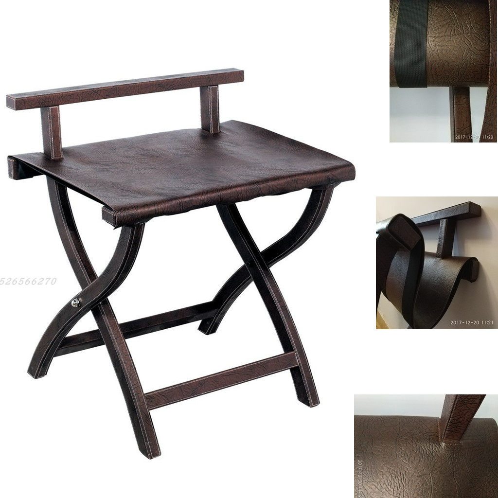 Home Innate Luggage Rack Hotel Guest Room Shelve Leather Home Clothes Hanger Hotel Luggage Cabinet Luggage Rack