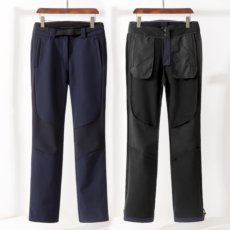 25 Autumn/Winter New Export Fleece Pants for Sports, Outdoor Activities, Hiking, Skiing, Cycling, Water-Repellent, Extra Long Version for Tall Women