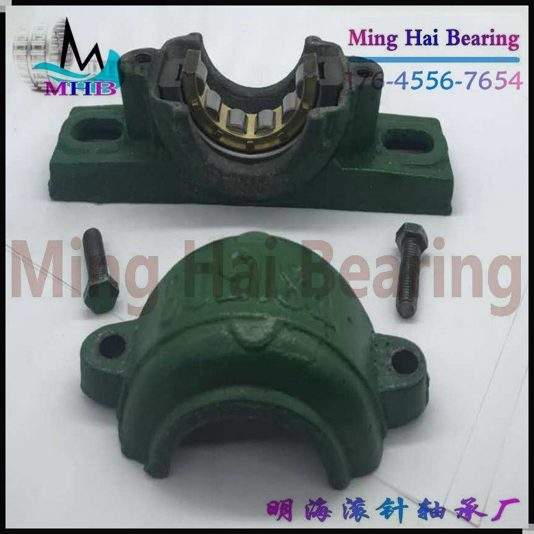 Needle roller ball Cylindrical bearing Semi-circular two-and-a-half-half-half-split two-piece split half-body slitting with tile box