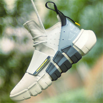 Li Ning CF light wheel 0 9 casual shoes mens shoes functional shoes 2019 new winter trend sports shoes mens AGBP107