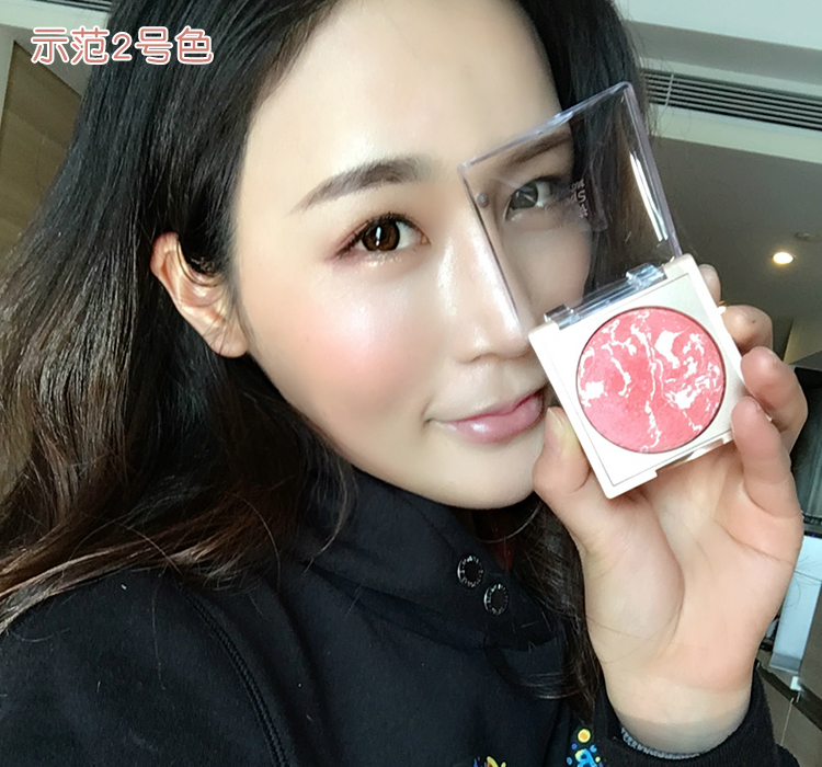 Thơ Penny đích thực blush khỏa thân trang điểm cánh hoa đơn sắc ngọc trai rouge công suất sửa chữa giữ ẩm làm sáng màu da không thấm nước tự nhiên phấn má hồng maybelline