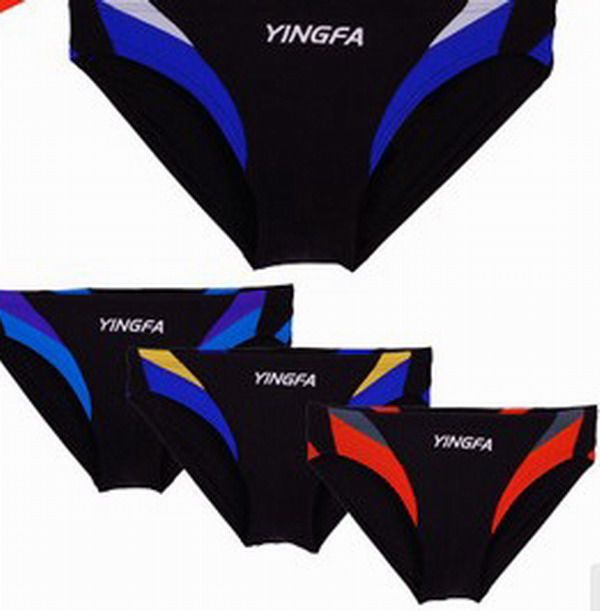 (Tropical Storm) Counter Yingfa Y9462 Professional Competitive Triangle Swimming Trunks Male with Children's Size