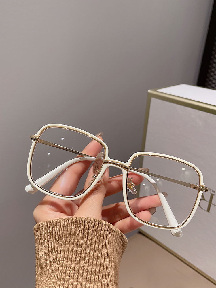 Callen Keith Korea Light Extravagant Retro Chocolate Pigmented Glasses Female Myopia Prevention Blue Light Frames