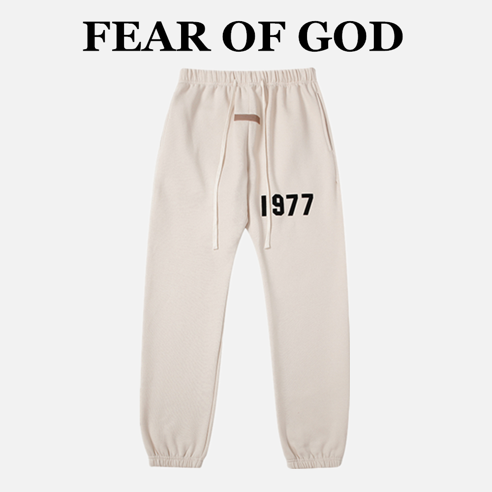 FEAR OF GOD double line ESSENTIALS high street style loose FOG sports men and women with the same trend