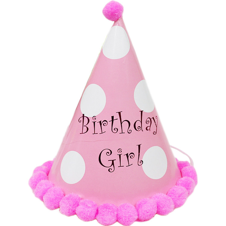 birthday cap for baby girl