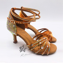 Luchel Betty 211 Latin shoes Latin shoes Pearl Champagne Dance Shoes Mounted shoes New style