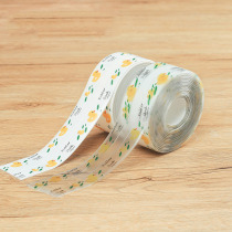 Mildew-proof waterproof tape moisture-proof kitchen and bathroom sink gap beautiful seam toilet seat sealing strip rubber strip door seam sound insulation