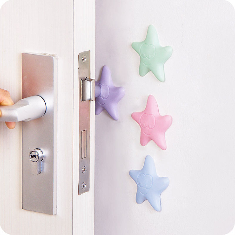 Door handle protective sleeves Anti-crash cushion Children's room door Safe Anticollision Bar Baby Room Handle Door Stopper Kowtow Corner