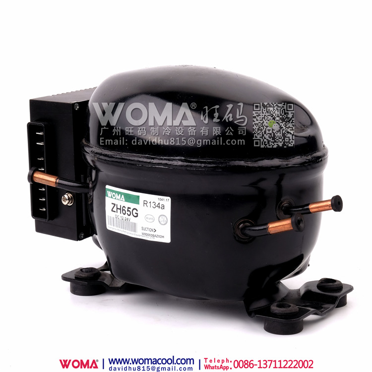 New WOMA DC 12-24V R134a DC Compressor ZH25G ZH35G ZH45G ZH65G