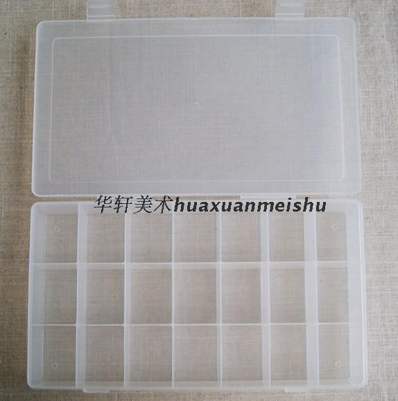 Palette Box Water Powder Palette 21 Style Palette Box Transparent Cover Hard Cover Palette Paint Box
