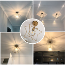 Star light ins Nordic Corridor Aisle light Home bar Entrance light Cloakroom Balcony light Creative ceiling light