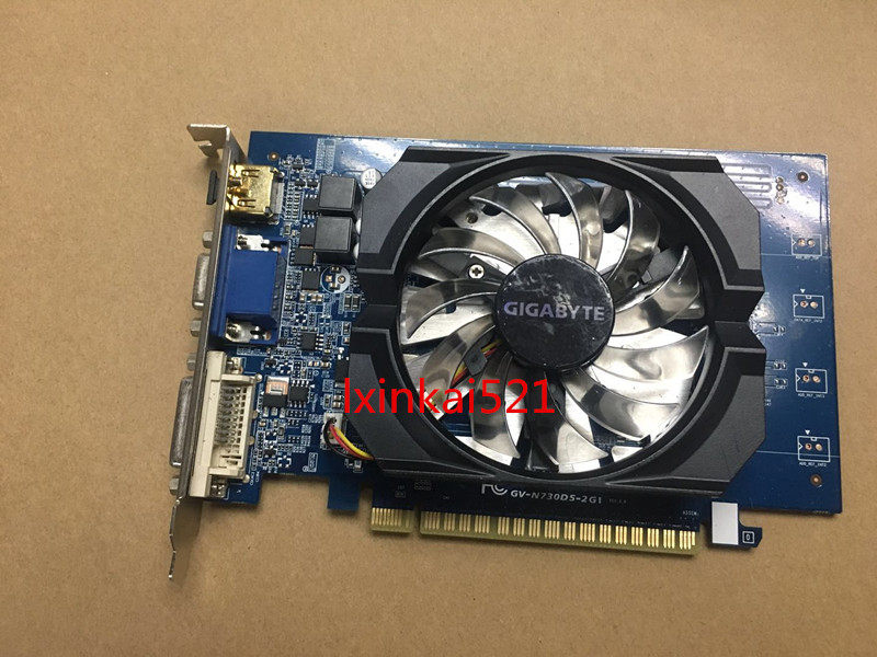 Technology Gia GT730 2G Independent Display Card D5 Computer Independent Desktop Computer CF LOL High-definition HDMI Game Graphics Card