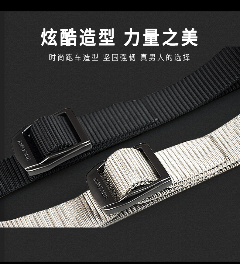 Ngoài trời vành đai quần chiến thuật vành đai vành đai vải nam cứng rắn phong cách quân sự nylon chính hãng bán hot thắt lưng bộ đội