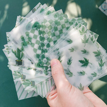 Beautys translucent Sulphuric Acid Paper Rose Loving thousands of paper cranes handmade folded paper handbooks material