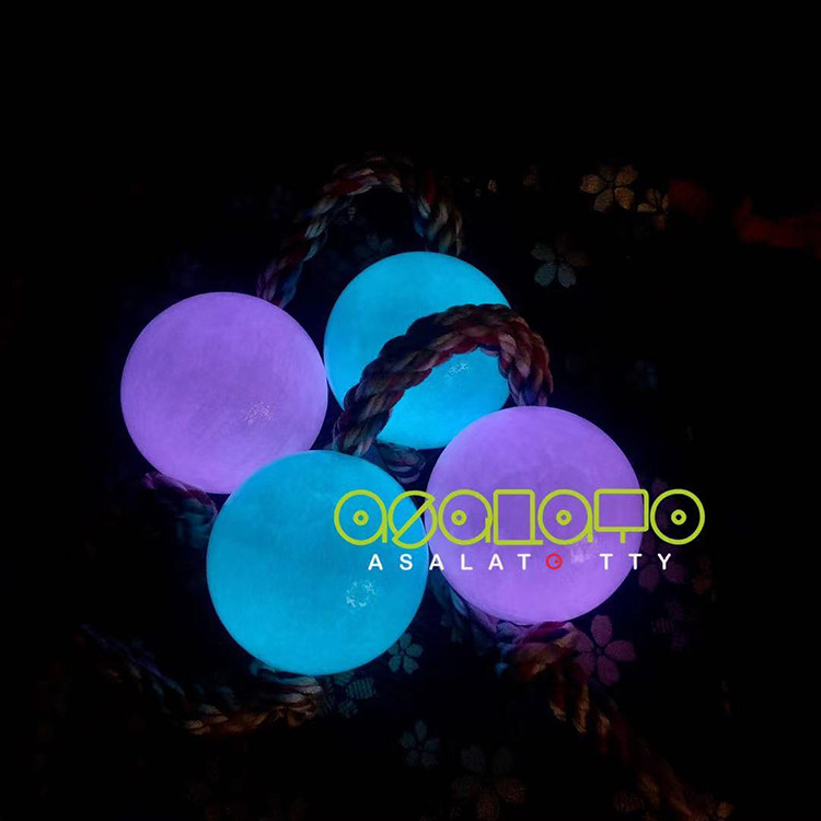 Luminous rhythm sand ball light-emitting PATICA will light up the percussion instrument sand ball Mr. (including teaching)
