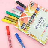 Акрил, маркер, пигментированный фотоальбом, 28 цветов, «сделай сам», ручная роспись