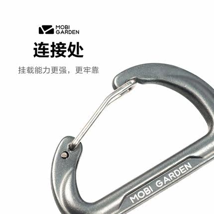 Mugaodi outdoor camping aluminum alloy multi-function water bottle fast-hanging buckle mountaineering backpack key buckle hook