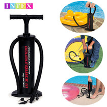 Swimming ring pump portable outdoor manual air pump swimming ring mattress kayak large air pump