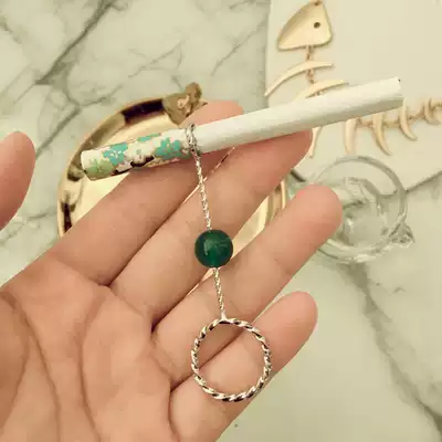 Cigarette ring, male and female smoking ring, cigarette holder, cigarette holder, creative personality, fine smoke, Special Master Song Jia, the same model