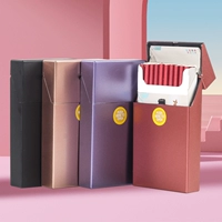 1 случайный цвет для тонкой сигаретной коробки для тонкой сигареты