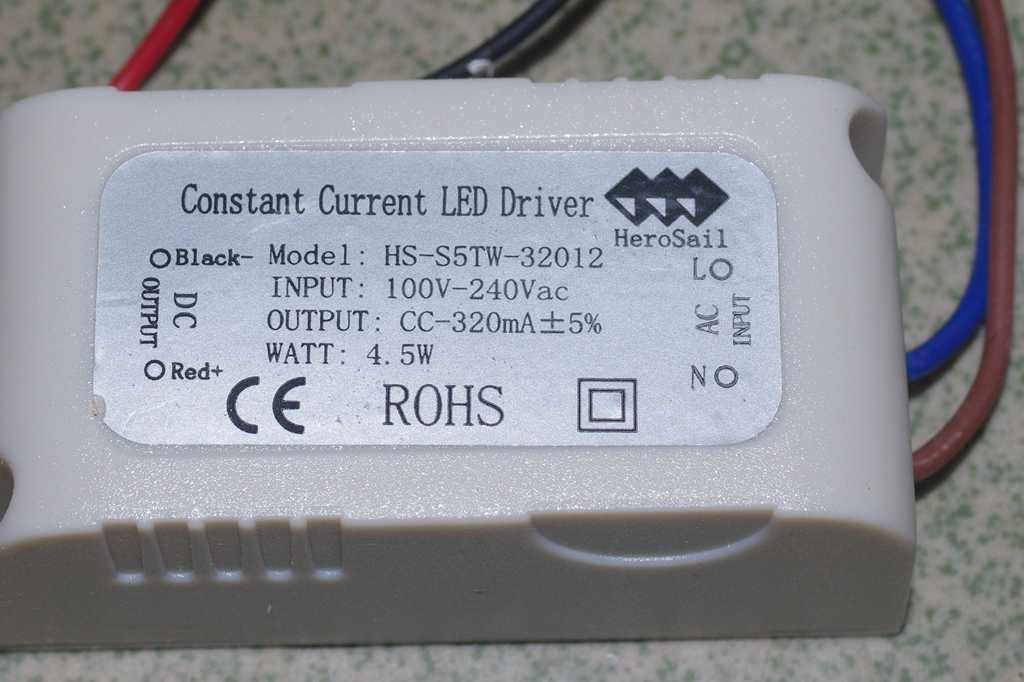 Inventory 320MA LED driving power supply only for research DIY-Taobao