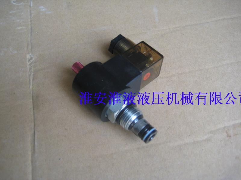 Power unit accessories with manual oil circuit cartridge solenoid valve DHF08-220